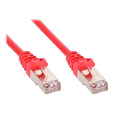 InLine verbindingskabel - 50 cm - rood