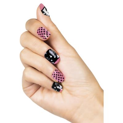 Faux Ongles Chat Rose - Accessoire