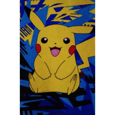 Plaid - Pokémon - Pikachu Coral - 100 x 150 cm