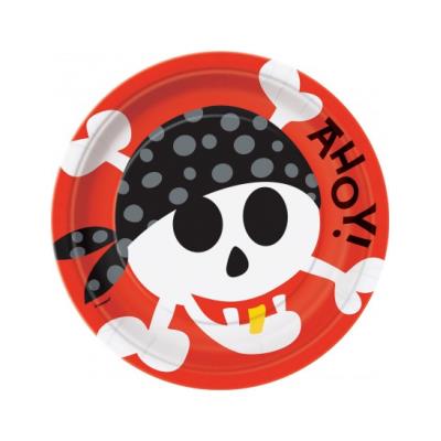 Assiettes pirates (x8) Pirates