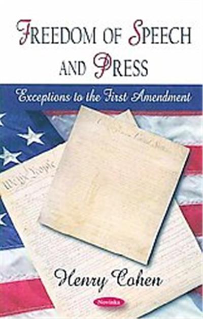 Freedom of Speech and Press