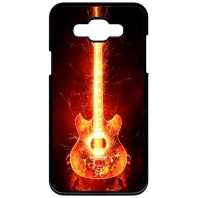 Coque samsung galaxy grand 3 blazing guitare