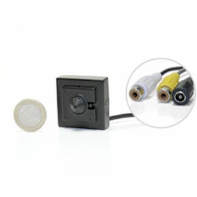 Micro caméra filaire audio CCD 550 lignes Pinhole