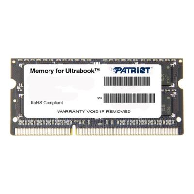 Patriot Memory for Ultrabook - DDR3L - 4 Go - SO DIMM 204 broches