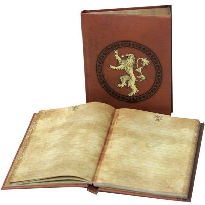 Game of Thrones - Cahier A5 lumineux Lannister