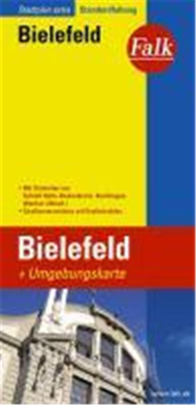 Falk Stadtplan Extra Bielefeld mit Umgebungskarte