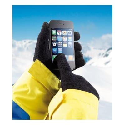Gants en tricot pour écrans tactiles taille S