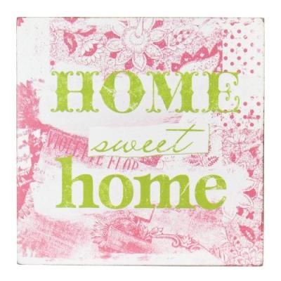colourblock décoration murale home sweet home