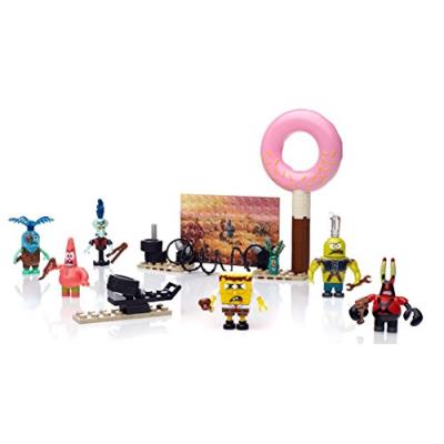 Mega bloks bop l'éponge - cnd26 - jeu de construction - pack figurines