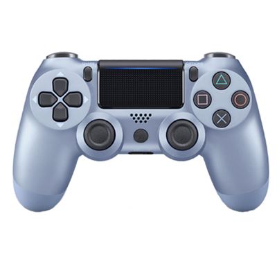 Manette générique Sans Fil Bluetooth compatible pour PS4 Sony Dualshock Gamepad Noirtitanium blue