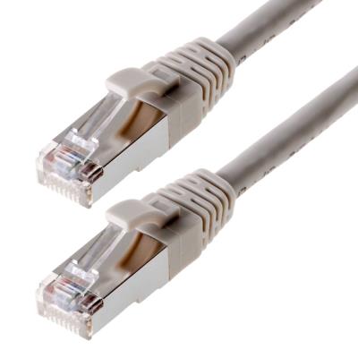 Patchcable sf utp cat 5e gris 0,25m - patchcable avec schmalem knickschutz helos 117791