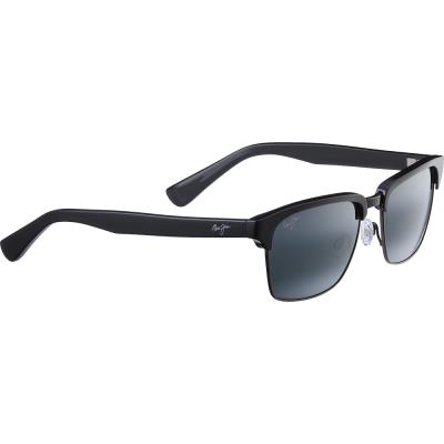Maui jim kawika noir gris neutre polar+ - medium-large
