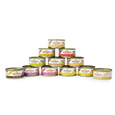 Pâtée almo nature tradition legend pour chat thon et crevettes