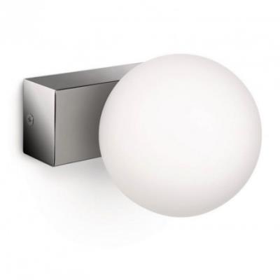PHILIPS 340541116 APPLIQUE MURALE DROPS HALOGÈNE LUMINAIRE D'INTÉRIEUR MÉTALLIQUE VERRE