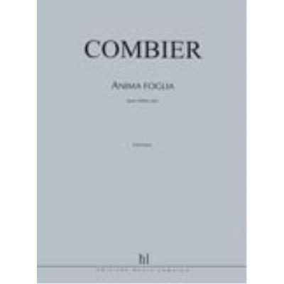 Partitions classique LEMOINE COMBIER JEROME - ANIMA FOGLIA - VIOLON Violon