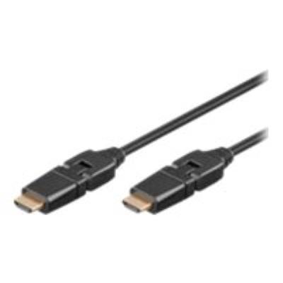 MicroConnect High Speed HDMI with Ethernet - HDMI with Ethernet cable - 2 m