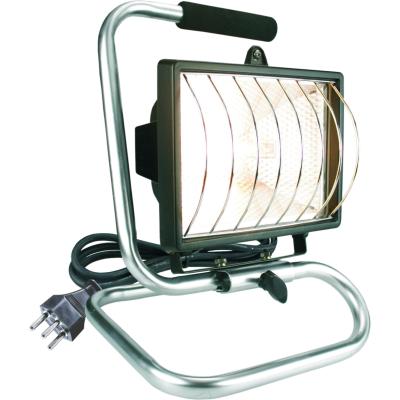PROJECTEUR ECO-HALOGÈNE 400W GRIS SUR PIED ELRO HL400SA