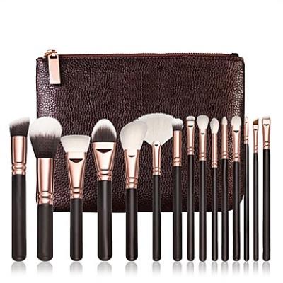 Ensemble de 15 pinceaux de maquillage