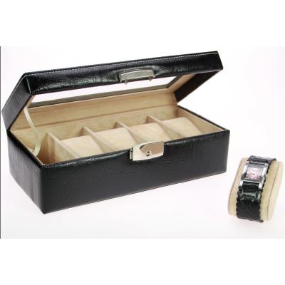 Coffret-vitrine pour 5 montres