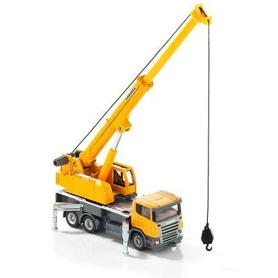 Véhicule de chantier - Camion avec grue téléscopique