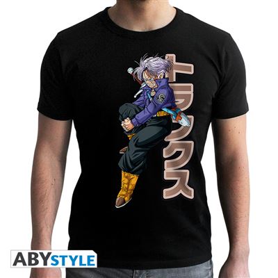DRAGON BALL - Tshirt DBZ/ Trunks homme black M