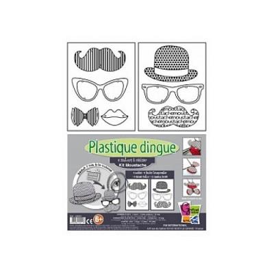 Kit Plastique Dingue - Bijoux - Collier Moustache