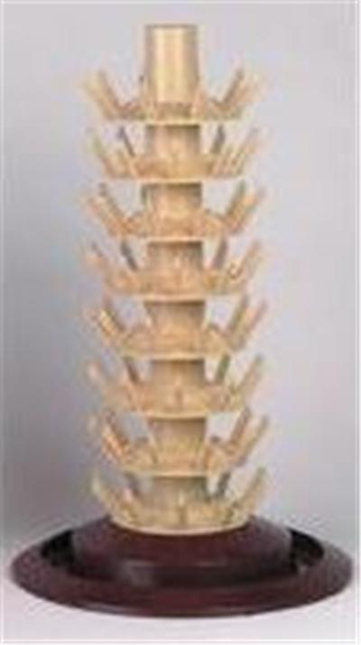 Bouchonnerie jocondienne egouttoir 80p plastique *or/marron*s