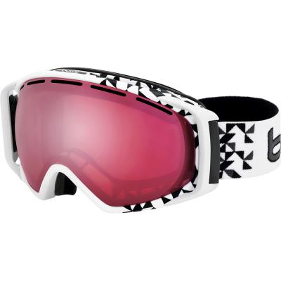 Bolle gravity white diagonal/vermillon gun - medium - blanc
