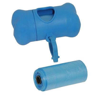 Comparer les prix de Distributeur Sac Plastique Ramasse Crotte Chien Deco Os +2 Recharges Bleu