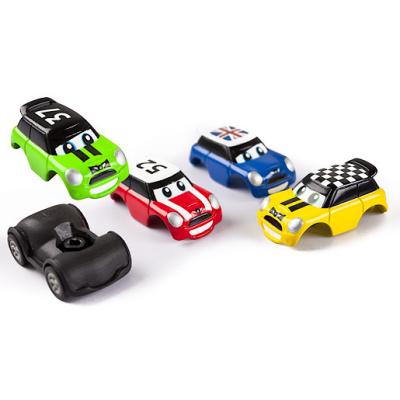 Go Mini - Stunt Set - Turbo Pullback - Voiture à Friction + Rampe