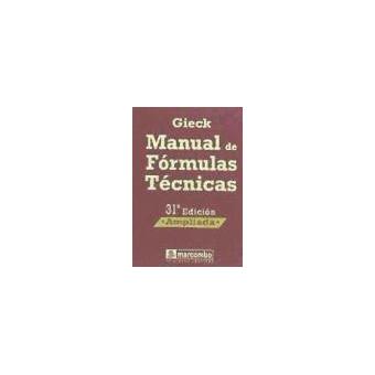 Manual de formulas t?cnicas -31? ed
