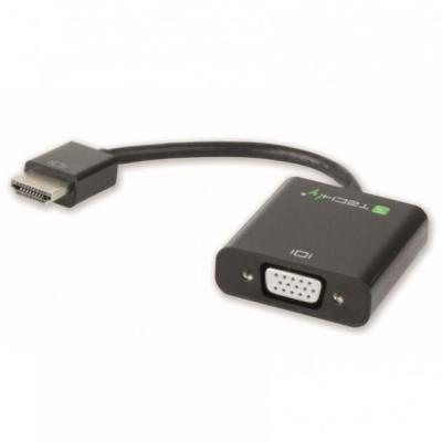 Techly hdmi - vga+3.5mm+micro usb b m f (idata hdmi-vga2au) 306301