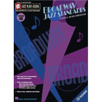 Volume 46. Broadway Jazz Standards, Jazz Play-Along Series