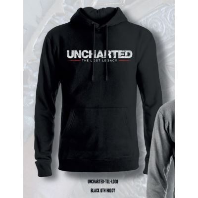 UNCHARTED - Sweat Hoodie The Lost Legacy Logo - Black (XXL)
