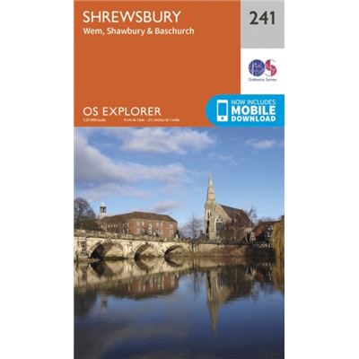 Os Explorer Map (241) Shrewsbury (Map)