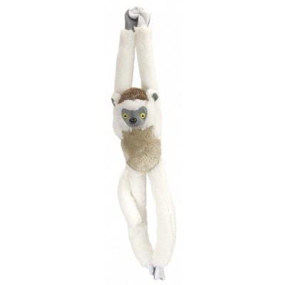 Peluche singe a scratch - sifaka de verreaux 51 cms wild republic 15252