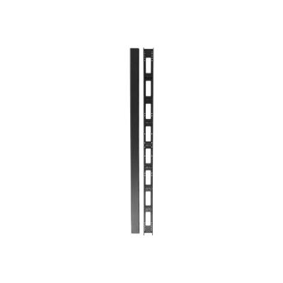 Passe Câbles Vertical Pour Baies 800 mm 42 u Avec Capot Noir