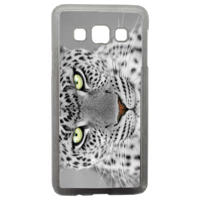 Coque Rigide Originale Léopard Blanc Des Neiges Samsung Galaxy A3