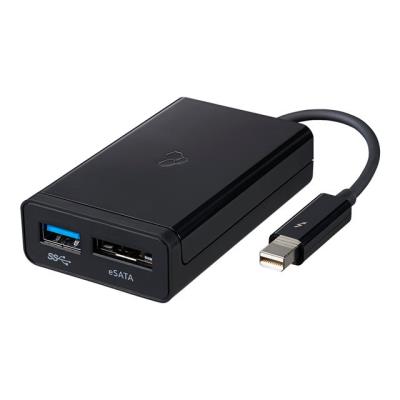 Kanex KTU10 - Stockage / contrôleur USB 3.0 - USB 3.0 / eSATA 3Gb/s - Thunderbolt