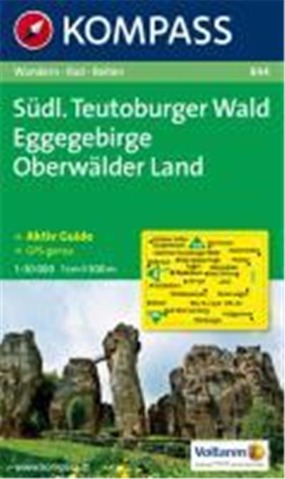 Südlicher Teutoburger Wald - Eggegebirge - Oberwälder Land 1 : 50 000