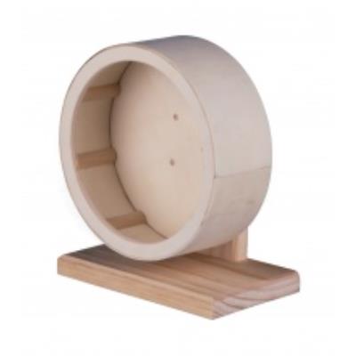 Trixie Wooden Exercise Wheel Small Animals 21cm