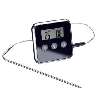 Westmark - thermometre sonde de cuisson minuteur numérique avec