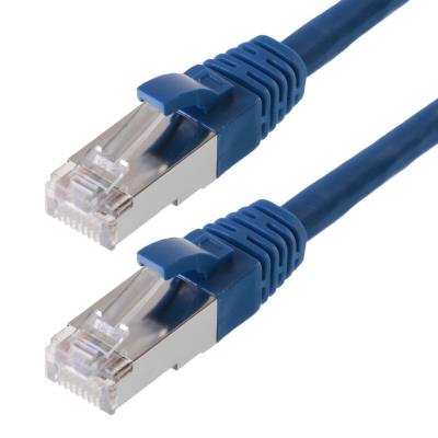 Patchcable sf utp cat 5e bleue 2m - patchcable avec schmalem knickschutz helos 117807