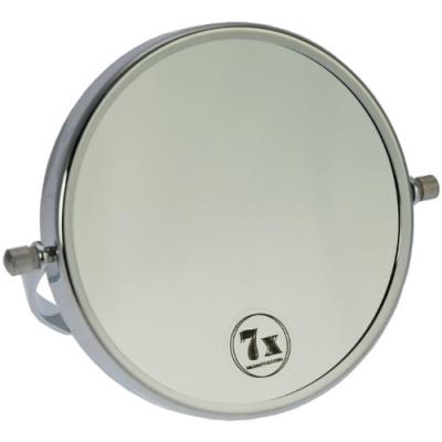 Fantasia miroir à poser avec face grossissante x7 métallique, ø 15 cm