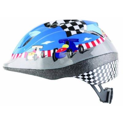 Bumper boys race car-casque bleu bleu 46-53cm