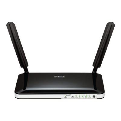 D-Link DWR-921 4G LTE Router - Draadloze router - WWAN - 4-poorts switch - 802.11b/g/n - 2,4 GHz