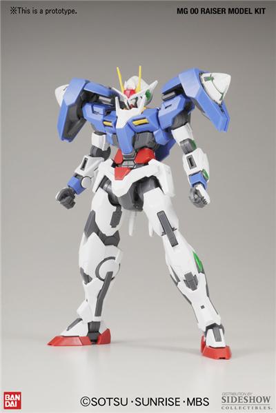 Mobile Suit Gundam 00 figurine Model Kit Master Grade 00 Raiser 20 cm