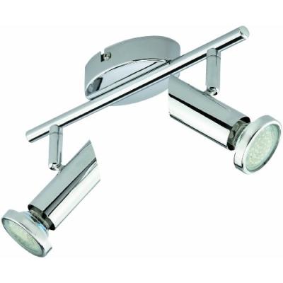 BRILONER LEUCHTEN 2000-028 PLAFONNIER LED 2 AMPOULES GU10 CHROME