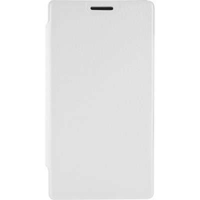 Etui folio blanc pour xperia z5 compact bigben connected