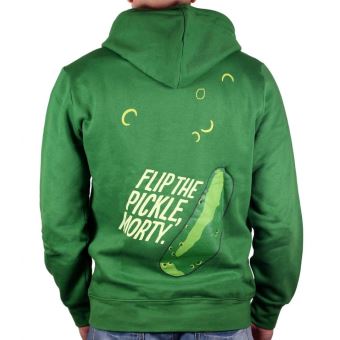 Sweat hoodie à capuche Rick et Morty parme homme | La Halle
